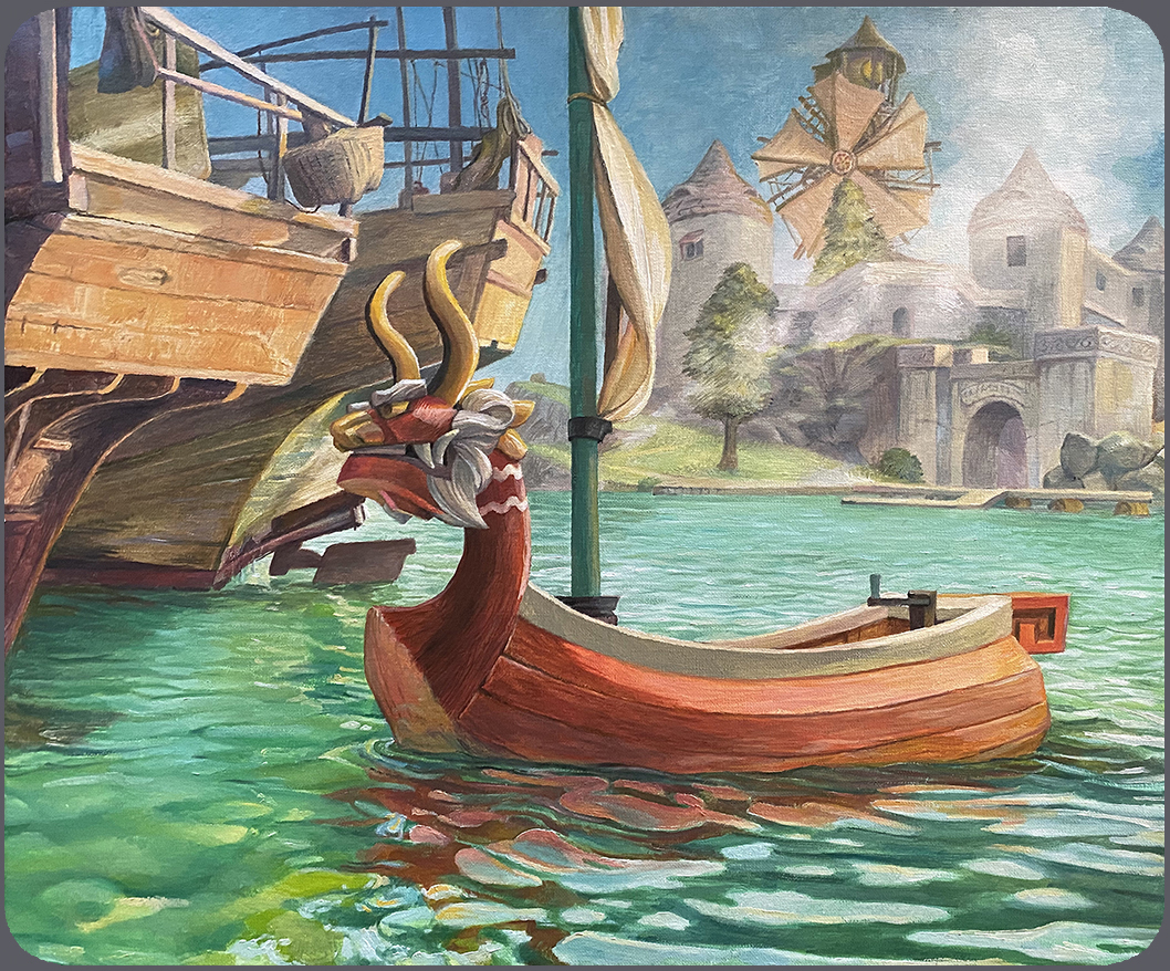 The Zelda Sailboat